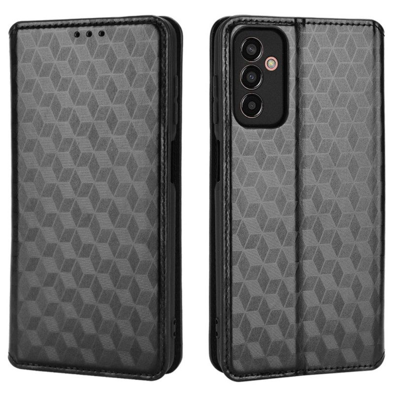 Bescherming Hoesje voor Samsung Galaxy M13 Folio-hoesje 3d Kubussen