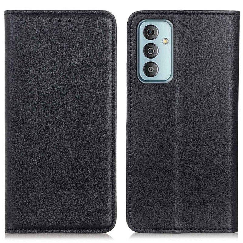 Bescherming Hoesje voor Samsung Galaxy M13 Folio-hoesje Litchi Splitleer