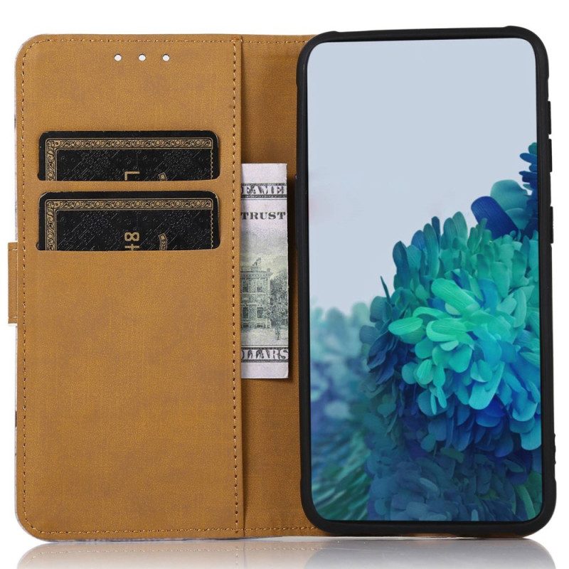 Folio-hoesje voor Samsung Galaxy M13 Bloeiende Boom