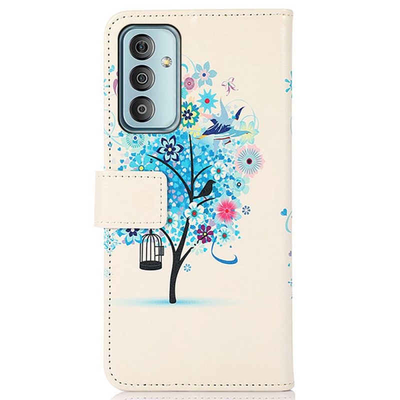 Folio-hoesje voor Samsung Galaxy M13 Bloeiende Boom