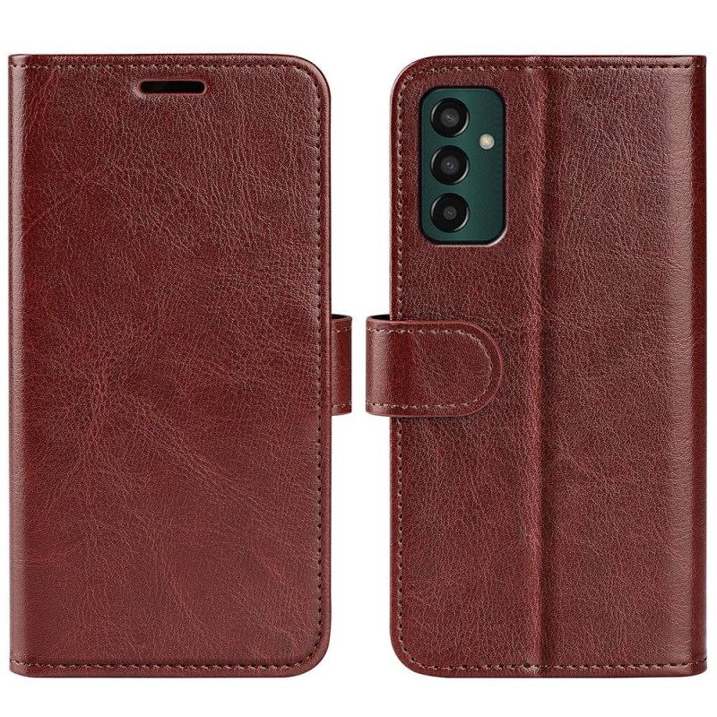 Folio-hoesje voor Samsung Galaxy M13 Retro Lederen Stijl