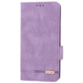 Folio-hoesje voor Samsung Galaxy M13 Subtiele Elegantie