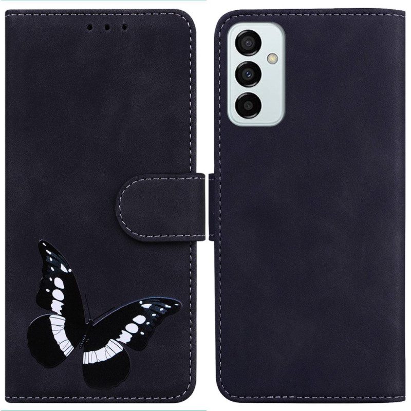 Folio-hoesje voor Samsung Galaxy M13 Vlinder