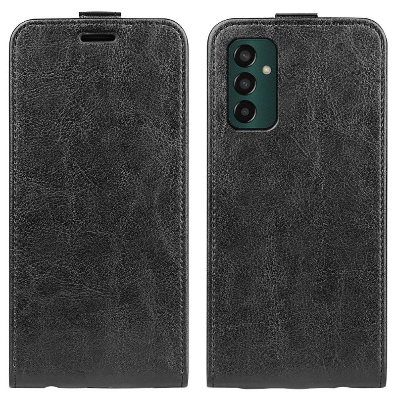 Leren Hoesje voor Samsung Galaxy M13 Folio-hoesje Verticale Klep