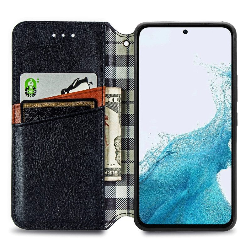 Bescherming Hoesje voor Samsung Galaxy A54 5G Folio-hoesje Vintage 3d-patroon