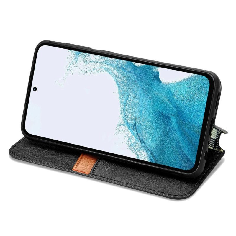 Bescherming Hoesje voor Samsung Galaxy A54 5G Folio-hoesje Vintage 3d-patroon