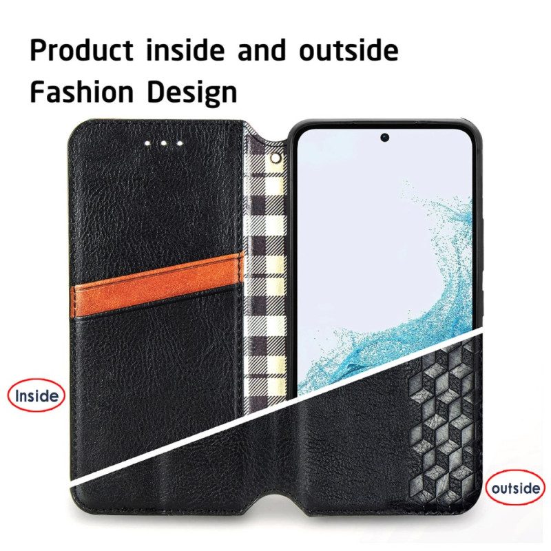 Bescherming Hoesje voor Samsung Galaxy A54 5G Folio-hoesje Vintage 3d-patroon