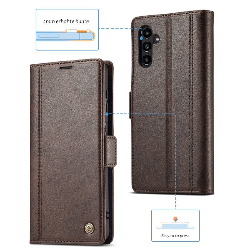 Folio-hoesje voor Samsung Galaxy A54 5G Vintage Lc.imeeke