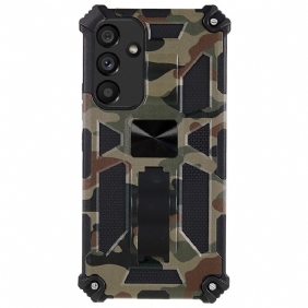 Hoesje voor Samsung Galaxy A54 5G Camouflage Verwijderbare Ondersteuning