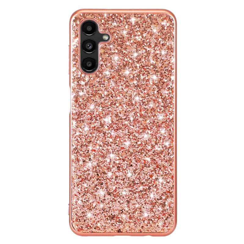 Hoesje voor Samsung Galaxy A54 5G Elegante Pailletten