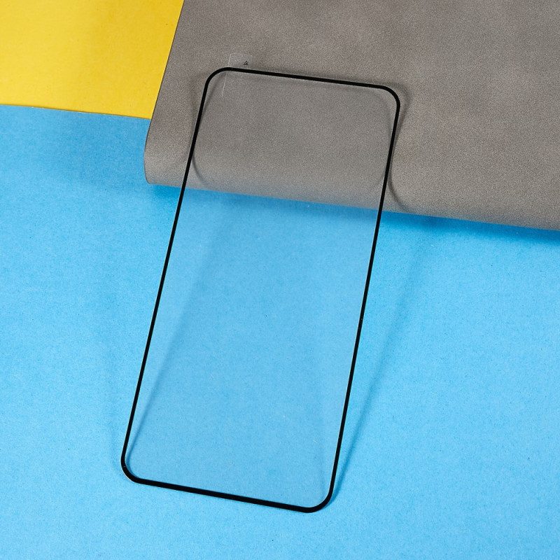 Samsung Galaxy A54 5G Zwarte Rand Gehard Glas Screenprotector