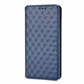 Bescherming Hoesje voor Xiaomi Redmi Note 11 / 11S Folio-hoesje 3d Diamant Leereffect