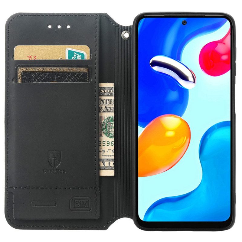 Bescherming Hoesje voor Xiaomi Redmi Note 11 / 11S Folio-hoesje Caseneo Rfid