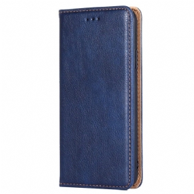 Bescherming Hoesje voor Xiaomi Redmi Note 11 / 11S Folio-hoesje Vintage Lederen Stijl