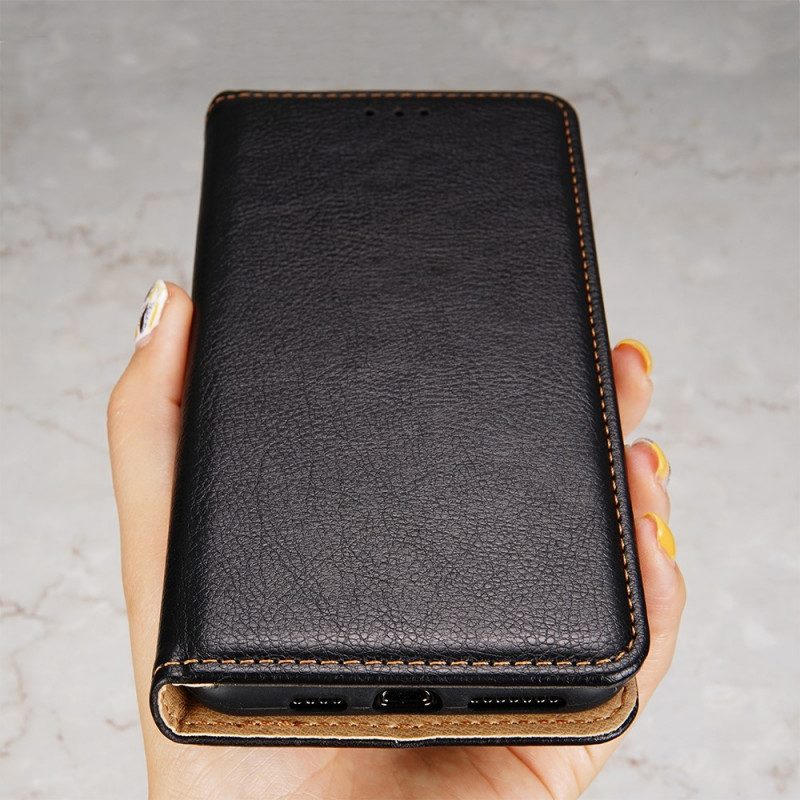 Bescherming Hoesje voor Xiaomi Redmi Note 11 / 11S Folio-hoesje Vintage Lederen Stijl