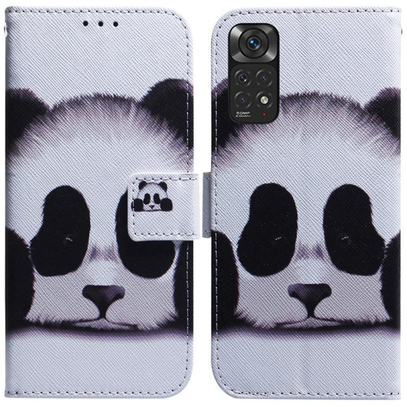 Flip Case voor Xiaomi Redmi Note 11 / 11S Panda