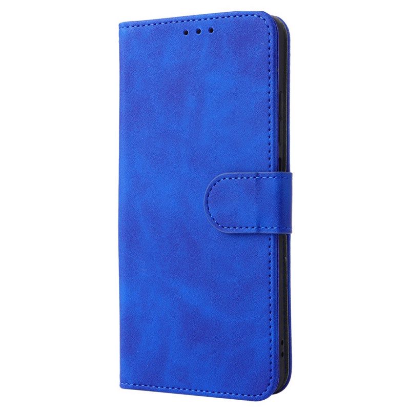 Flip Case voor Xiaomi Redmi Note 11 / 11S Skin-touch Met Sleutelkoord