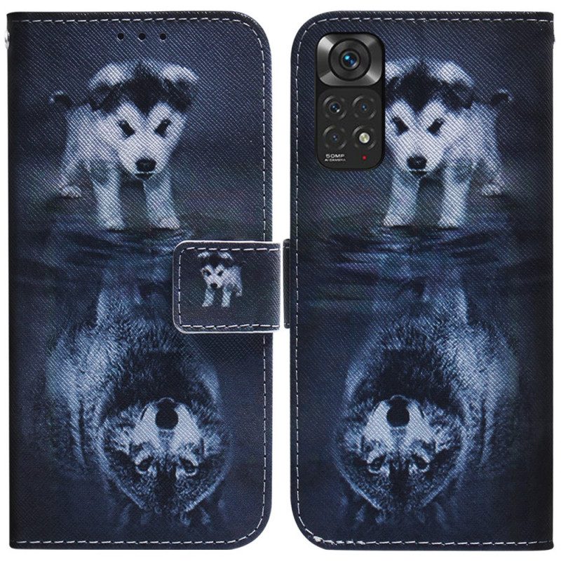 Folio-hoesje voor Xiaomi Redmi Note 11 / 11S Ernesto De Wolf