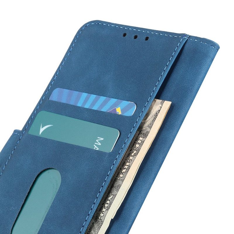 Folio-hoesje voor Xiaomi Redmi Note 11 / 11S Khazneh Vintage Leereffect