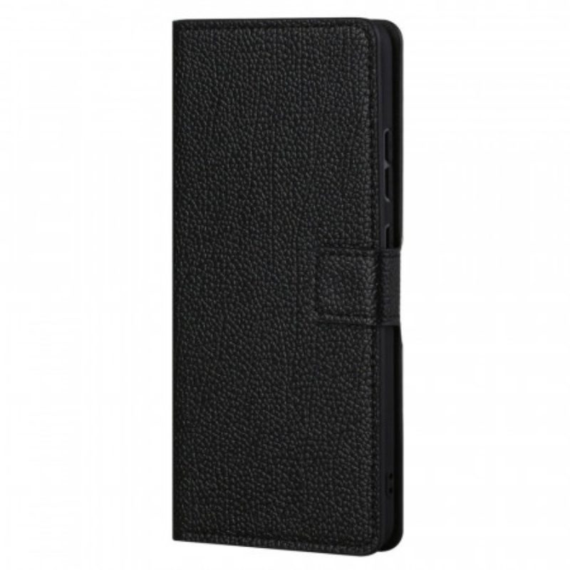 Folio-hoesje voor Xiaomi Redmi Note 11 / 11S Lychee Graan