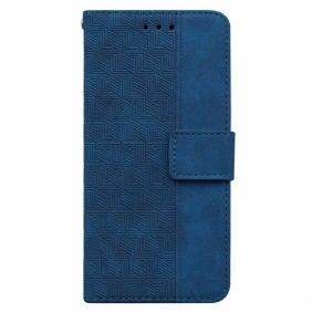 Folio-hoesje voor Xiaomi Redmi Note 11 / 11S Met Ketting Patroon Met Bandjes