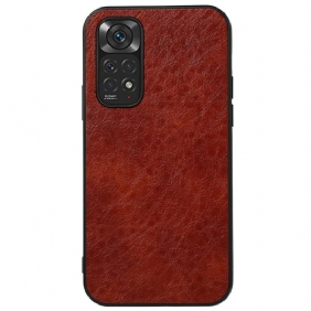 Hoesje voor Xiaomi Redmi Note 11 / 11S Getextureerd Kunstleer