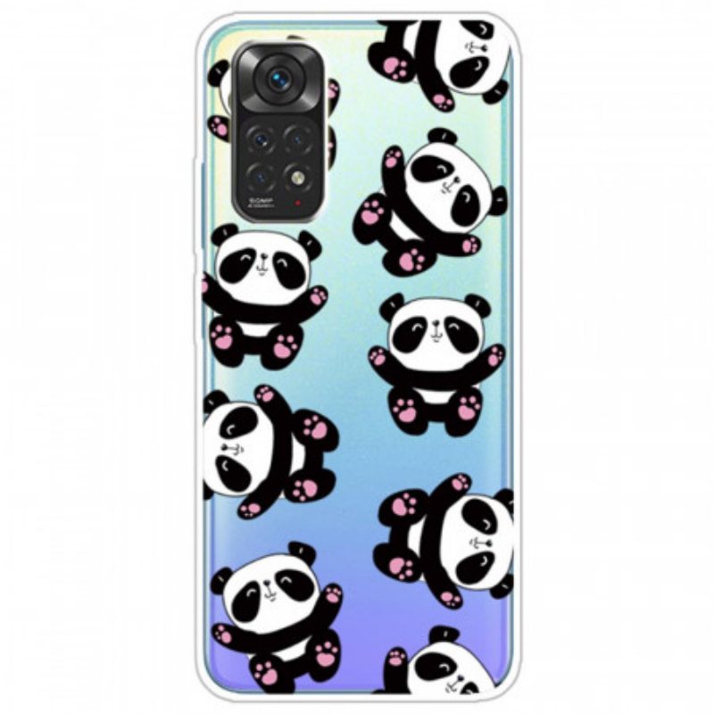 Hoesje voor Xiaomi Redmi Note 11 / 11S Leuke Panda's