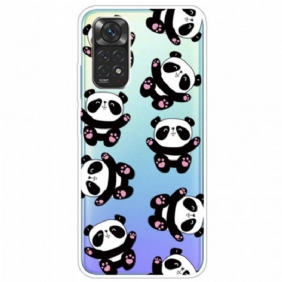 Hoesje voor Xiaomi Redmi Note 11 / 11S Leuke Panda's