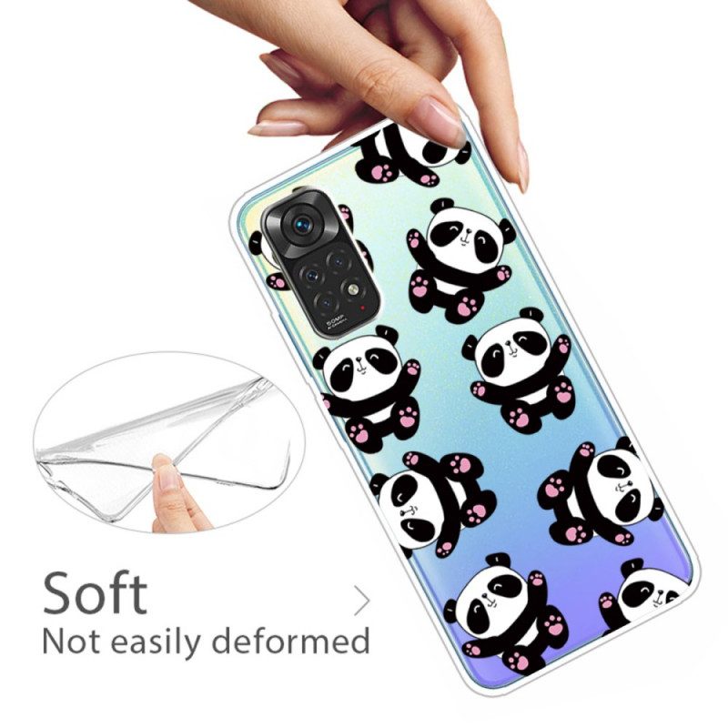 Hoesje voor Xiaomi Redmi Note 11 / 11S Leuke Panda's