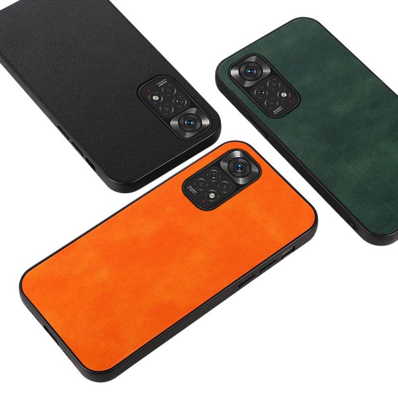 Hoesje voor Xiaomi Redmi Note 11 / 11S Lychee Kunstleer