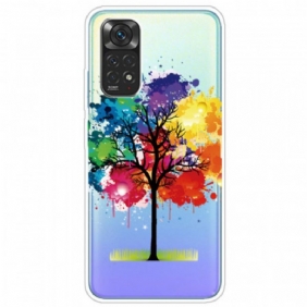 Hoesje voor Xiaomi Redmi Note 11 / 11S Naadloze Aquarel Boom