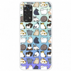 Hoesje voor Xiaomi Redmi Note 11 / 11S Topkatten