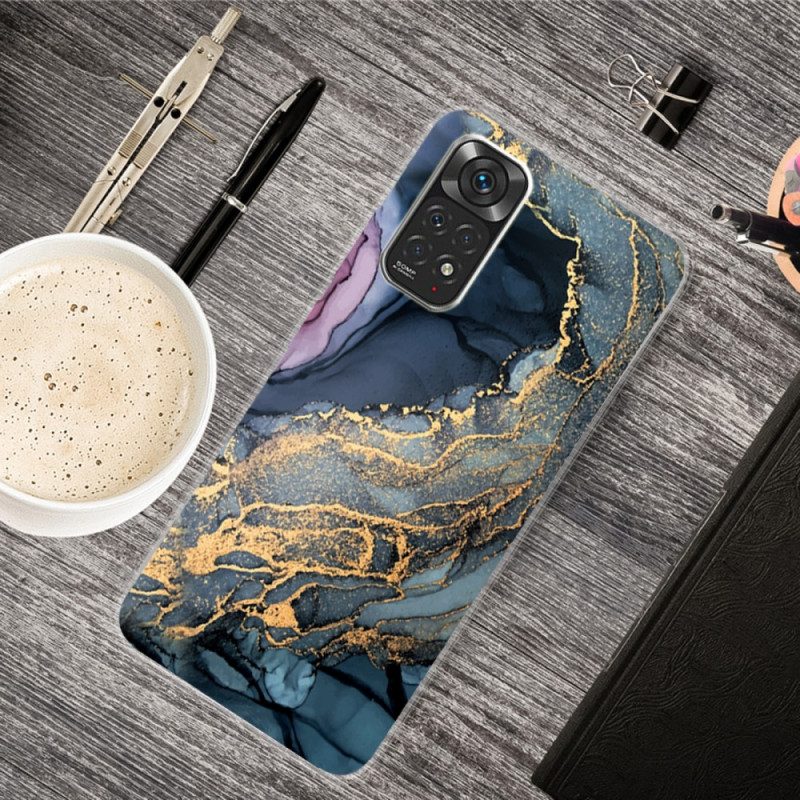 Hoesje voor Xiaomi Redmi Note 11 / 11S Waterverf Marmer