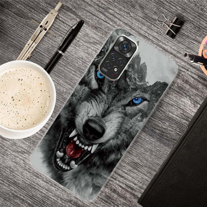 Hoesje voor Xiaomi Redmi Note 11 / 11S Woeste Wolf