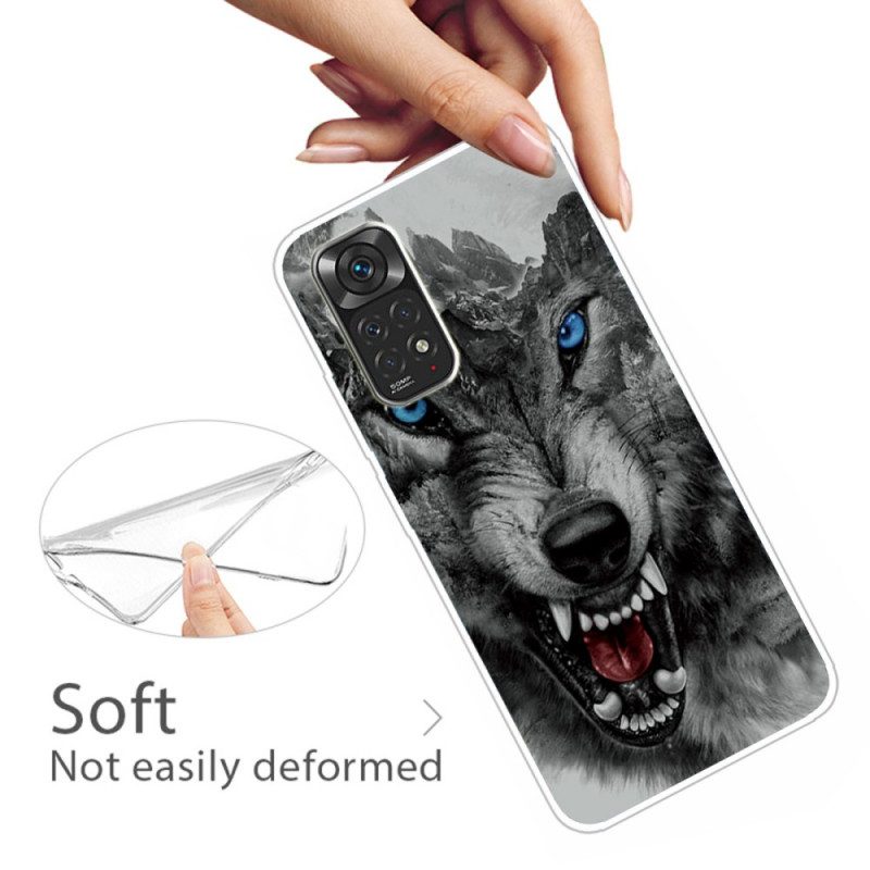 Hoesje voor Xiaomi Redmi Note 11 / 11S Woeste Wolf