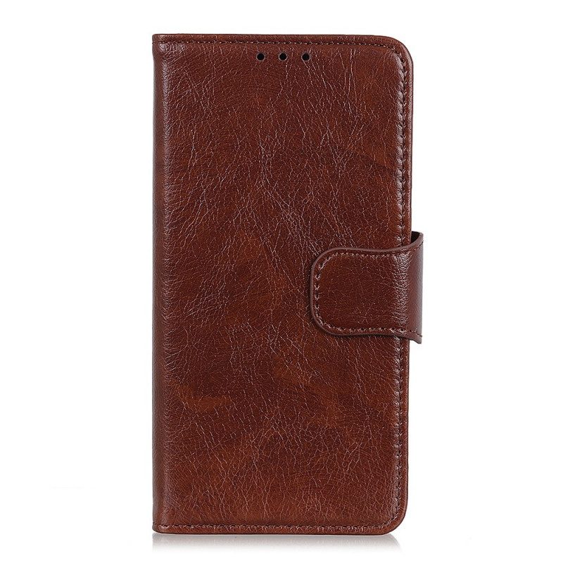 Leren Hoesje voor Xiaomi Redmi Note 11 / 11S Splitnappaleer