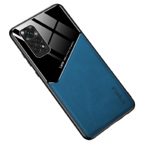 Telefoonhoesje voor Xiaomi Redmi Note 11 / 11S Magnetisch Leereffect