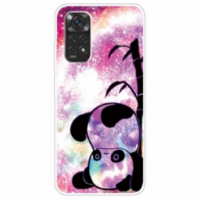 Telefoonhoesje voor Xiaomi Redmi Note 11 / 11S Panda En Bamboe