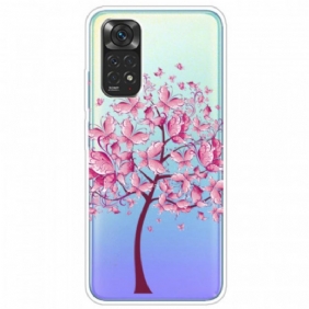 Telefoonhoesje voor Xiaomi Redmi Note 11 / 11S Roze Boomtop