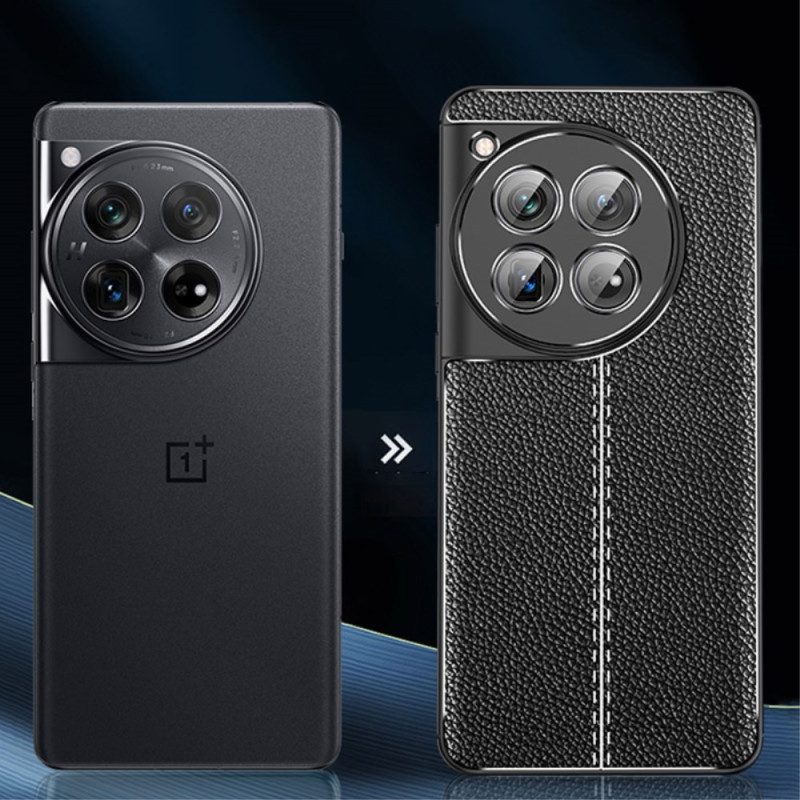 Cover Hoesje Oneplus 12 5g Telefoonhoesje Dubbele Lijn