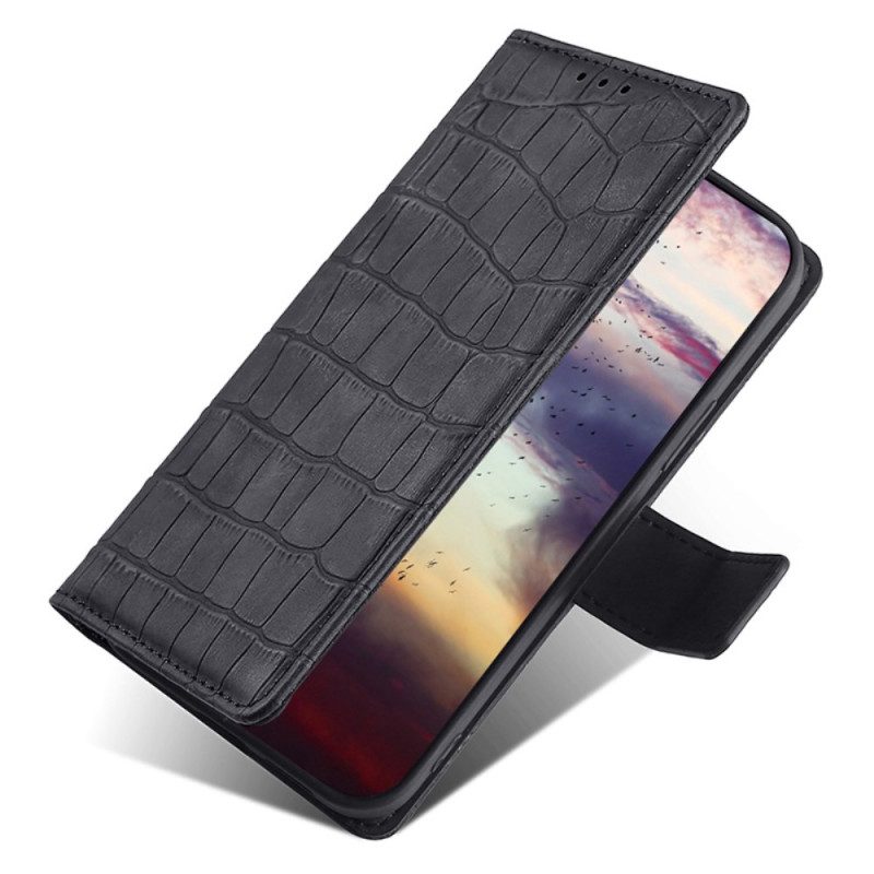 Folio-hoesje Oneplus 12 5g Krokodileffect