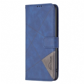 Folio-hoesje Oneplus 12 5g Telefoonhoesje Binfen Kleur Geometrisch Patroon