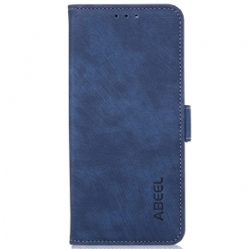 Leren Hoesje Oneplus 12 5g Retro Abeel Bescherming Hoesje