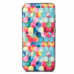 Bescherming Hoesje voor Samsung Galaxy S22 Plus 5G Folio-hoesje Caseneo Rfid-ontwerp