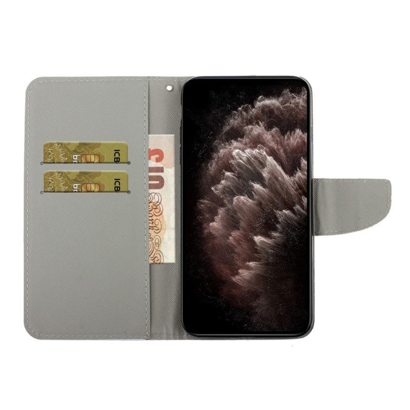 Folio-hoesje voor Samsung Galaxy S22 Plus 5G Konijnen