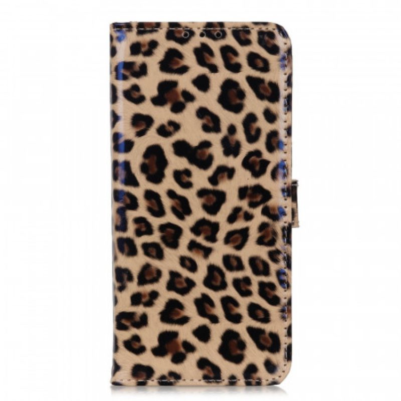 Folio-hoesje voor Samsung Galaxy S22 Plus 5G Luipaard