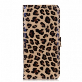 Folio-hoesje voor Samsung Galaxy S22 Plus 5G Luipaard