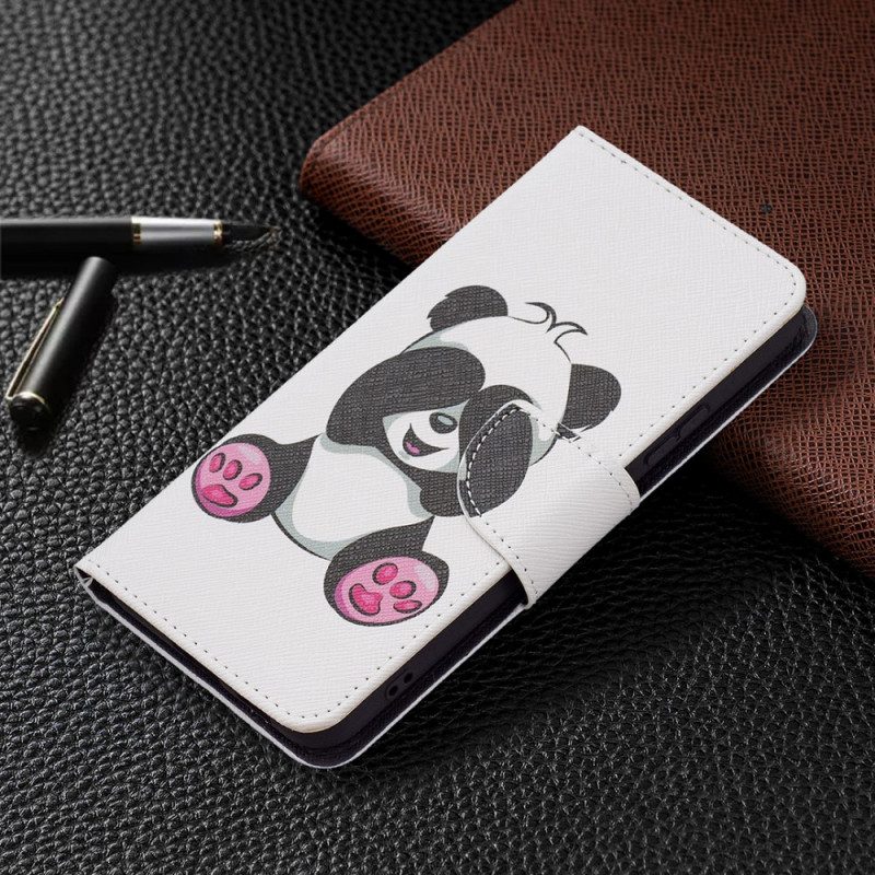 Folio-hoesje voor Samsung Galaxy S22 Plus 5G Panda-plezier