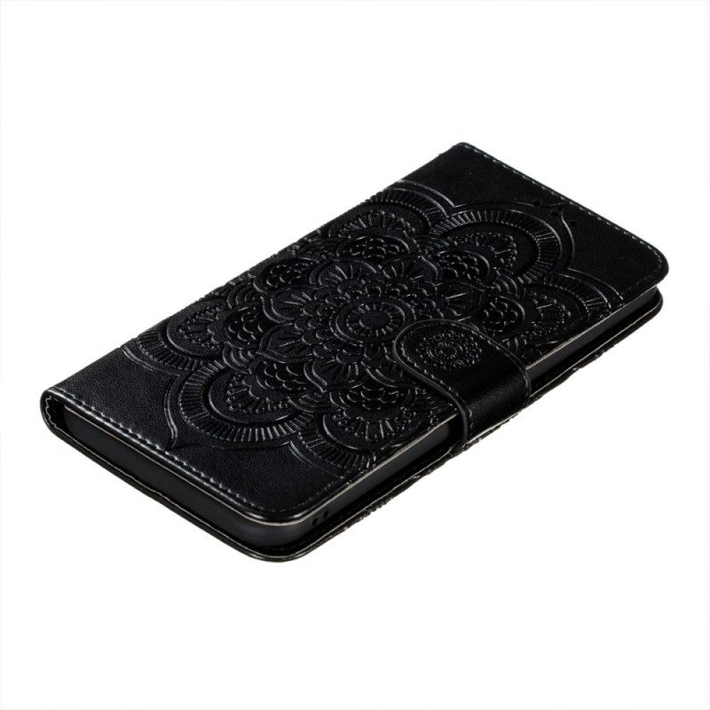 Folio-hoesje voor Samsung Galaxy S22 Plus 5G Volledige Mandala