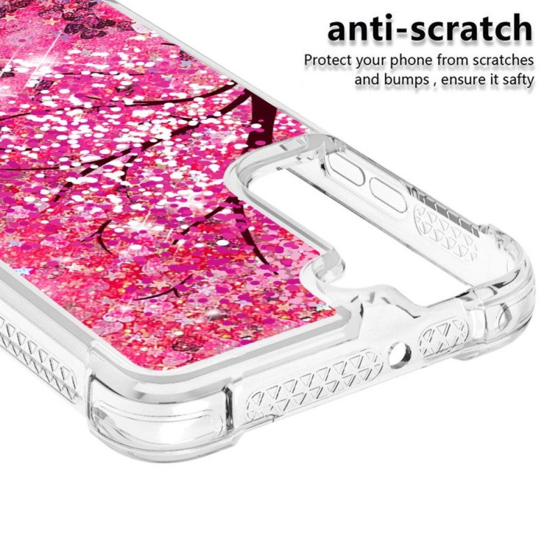 Hoesje voor Samsung Galaxy S22 Plus 5G Glitter Boom